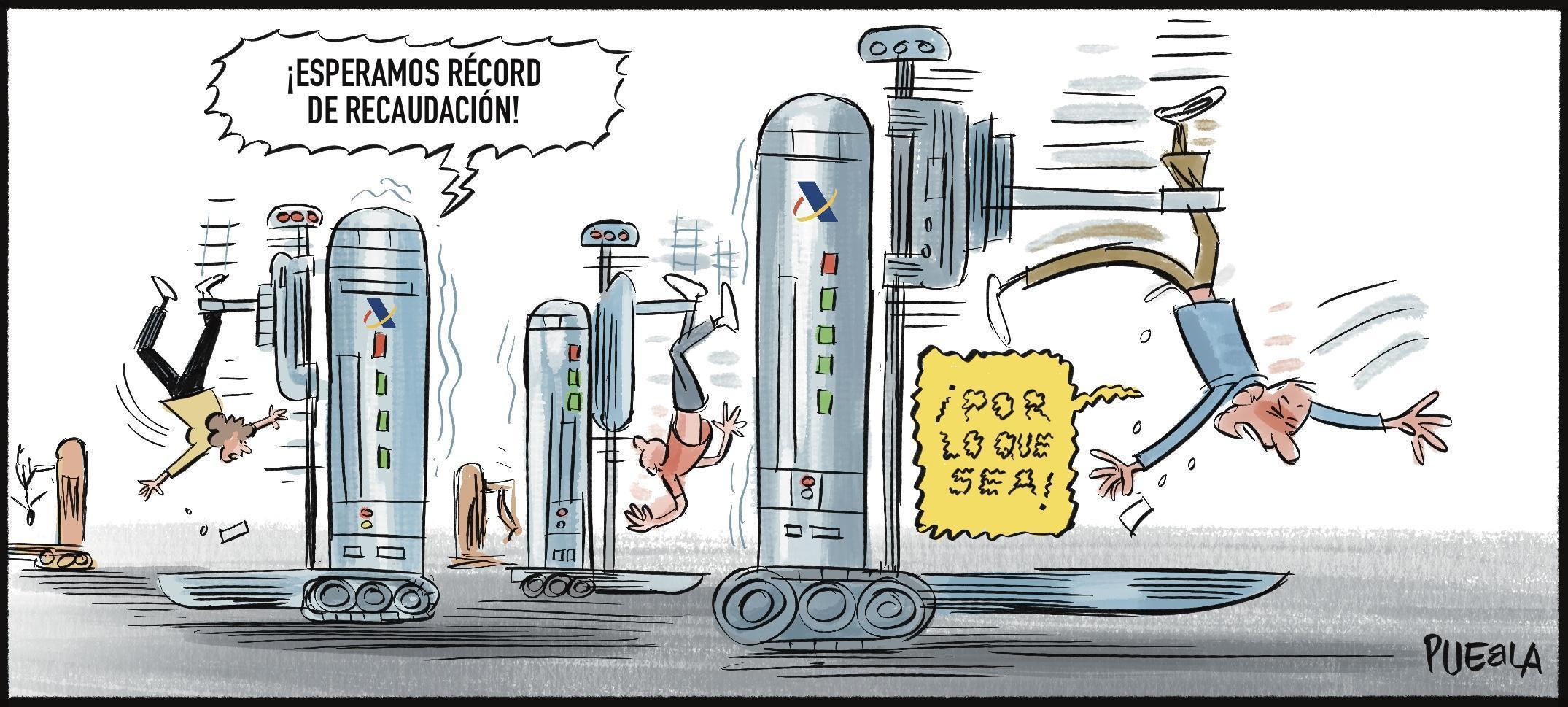 Anuncian felices otro año con récord en recaudación de la renta
